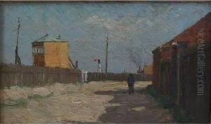 Scorcio Con Stazione E Figura