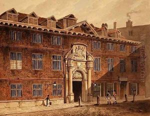 Blackwell Hall, King Street, Cheapside, 1811 by Robert Blemell Schnebbelie