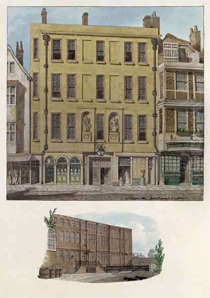 Workhouse in Bishopsgate, 1816 - view 1