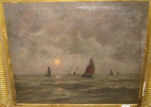 Bootjes Op Zee S'nachts
