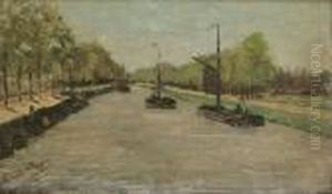 Le Canal De La Campine-avril Le Canal De La Campine-avril