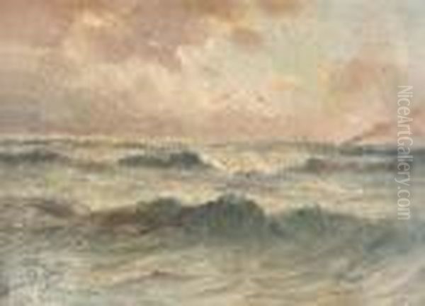 Vagues A La Cote Flamande / Apres-midi De Mars (ostende) - view 1