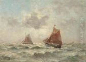 Marine With Fishing Boats by Romain Steppe
