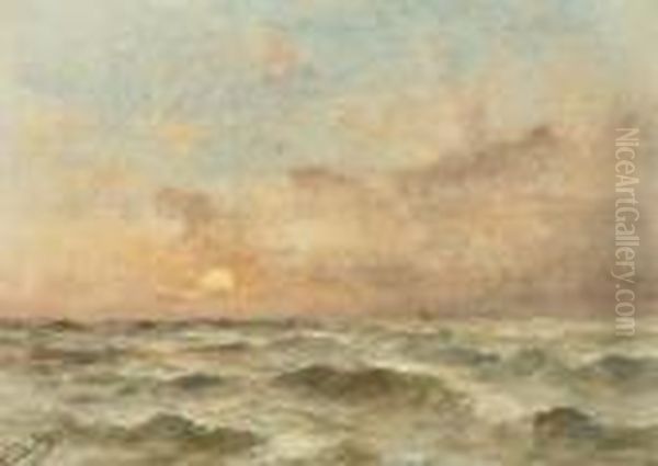 Marine At Sunset - view 1