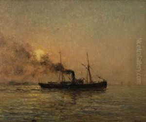 Soir D'ete Sur L'escaut, (juillet Beau Temps) Soir D'ete Sur L'escaut, (juillet Beau Temps)