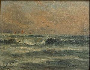 "vagues A Lacote". by Romain Steppe
