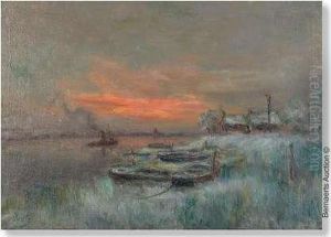 'hiver Au Bord De L'escaut' 'hiver Au Bord De L'escaut'