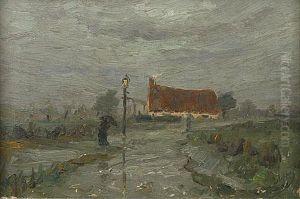 "la Pluie".
Olie Op Doek. Huile Sur Toile "la Pluie".
Olie Op Doek. Huile Sur Toile