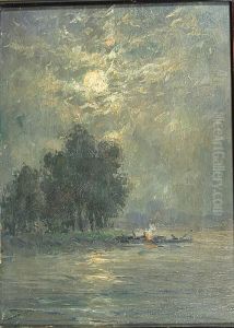 "nocturne De Printemps Au Bord De L'escaut". "nocturne De Printemps Au Bord De L'escaut".