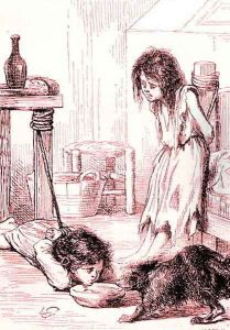 The Pitiful Children, illustration from LAnnee Illustree, 1868 by Gerard Seguin