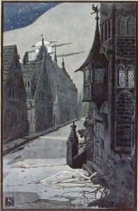 The Plague of Guebwiller in 1348, from The Legends of Alsace by Georges Spetz, 1905 The Plague of Guebwiller in 1348, from The Legends of Alsace by Georges Spetz, 1905