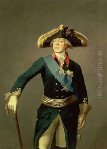 Portrait of Paul I, 1796-7 by Stepan Semenovich Shchukin