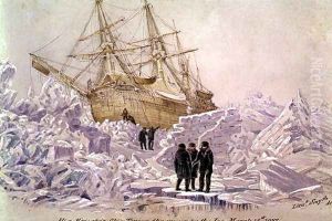 Incident on a Trading Journey- HMS Terror Thrown up by the Ice, March 15th 1837 by Lieutenant Smyth