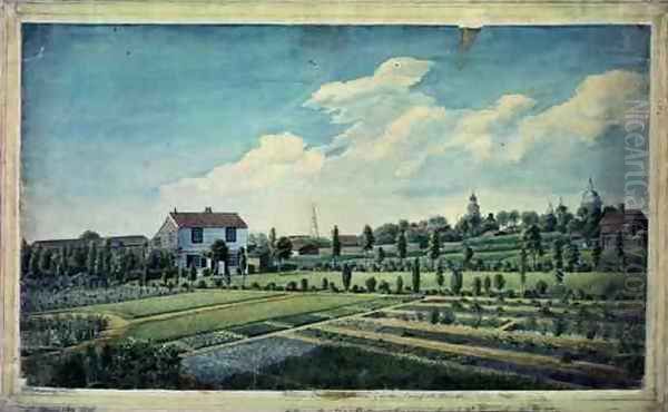 William Curtiss Botanic Gardens, Lambeth Marsh, c.1787 - view 1