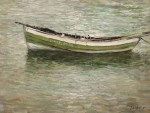 The boat by John Falconar Slater