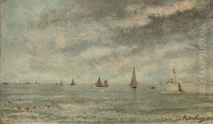 La Jetee Au Treport by Aime Stevens