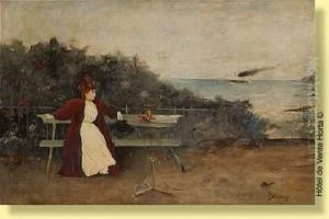 Elegante En Bord De Mer by Aime Stevens
