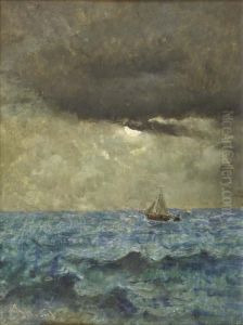 Voilier, Pleine Mer, Le Grain Voilier, Pleine Mer, Le Grain
