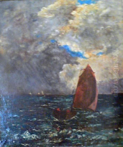 Voilier Dans La Tempete - view 1