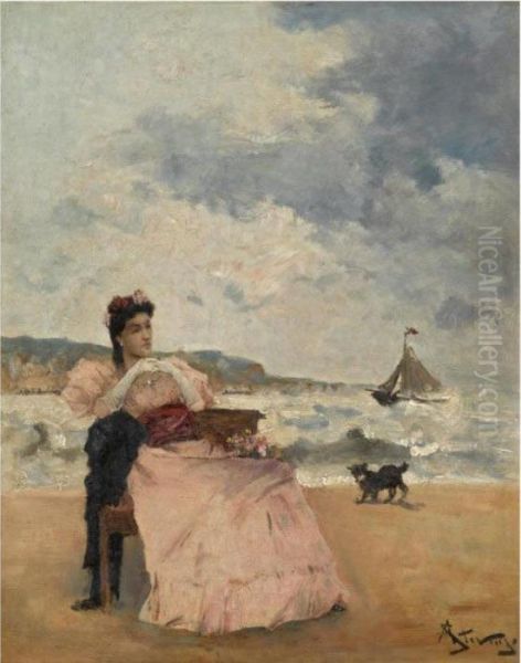 Enjoying The Beach - view 1