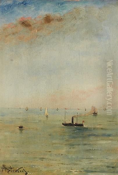 Sailing Boats On A Calm Sea - view 1