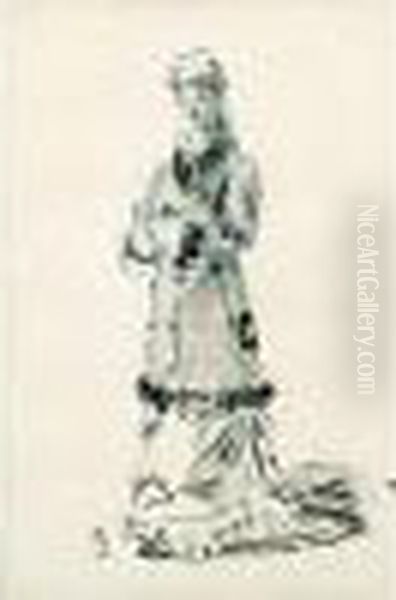 Portrait De Femme En Pied - view 1