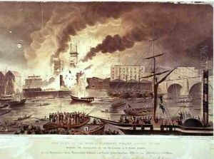 Toppings Wharf Fire, 1843