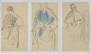 Trois Etudes Pour La Parisienne Japonaise. Trois Etudes Pour La Parisienne Japonaise.