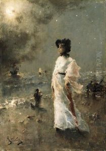 A Moonlit Stroll by Aime Stevens