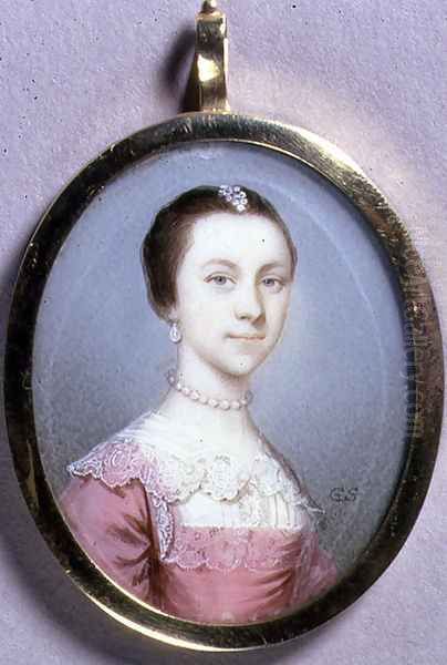 Portrait Miniature of Rachael Chumley, c.1749 - view 1