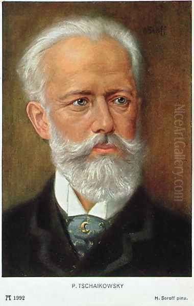 Postcard of Piotr Ilyich Tchaikovsky 1840-93 - view 1