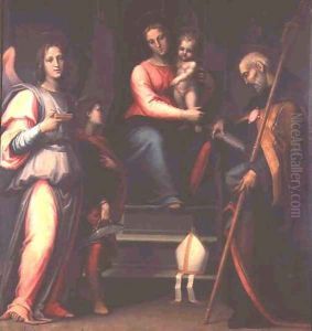 Madonna and Child with Saints Augustine, Tobias and the Archangel Raphael