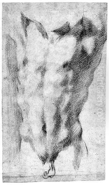 A Male Torso, after the Antique - view 1
