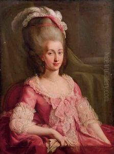 Portrait of the Comtesse d'Artois by French School