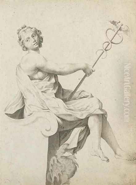 An allegorical figure of Truth - view 1