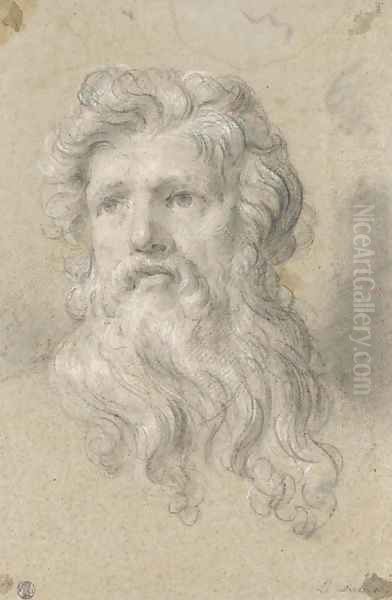 Head of a bearded man - view 1