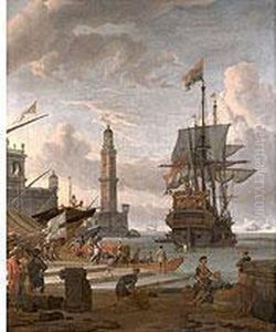 Der Hafen Von Genua