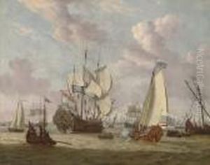 The Visit Of Peter The Great To Amsterdam, August-september,1697 by Abraham Storck