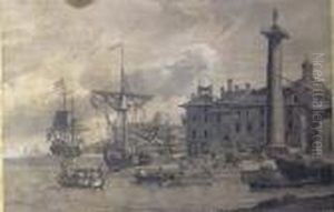 Engraving, Framed And Glazed