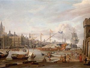 A Capriccio Of The Grand Canal, Venice by Abraham Storck