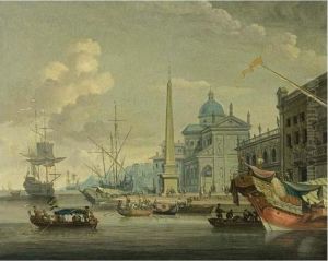 A Mediterranean Harbour Scene
With The San Giorgio Maggiore And The Biblioteca Marziana Of Venice A Mediterranean Harbour Scene
With The San Giorgio Maggiore And The Biblioteca Marziana Of Venice
