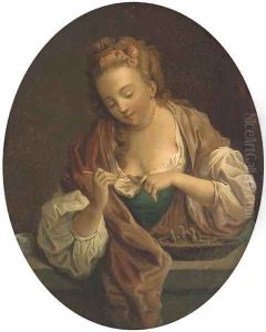 La jeune nourrice by French School