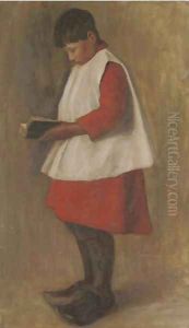 Portrait of a chorister by French School