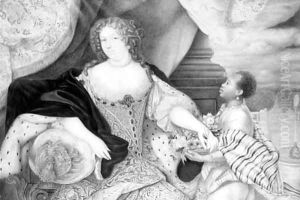 Portrait of a lady in an embroidered bodice Portrait of a lady in an embroidered bodice
