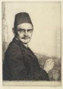 I) Self-portrait by William Strang