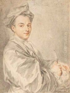 Portrait of a sculptor by French School