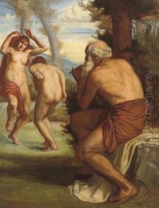 Mythical Figures by William Strang