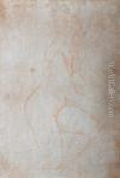 Kneeling Female Figure; Study For 'thetemptation' - view 1