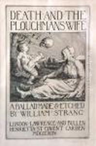 "death And The Ploughman's Wife" (title Page) by William Strang