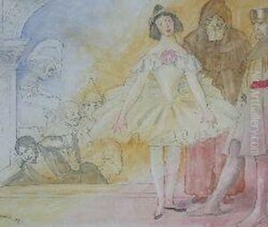 Stage Characters by William Strang